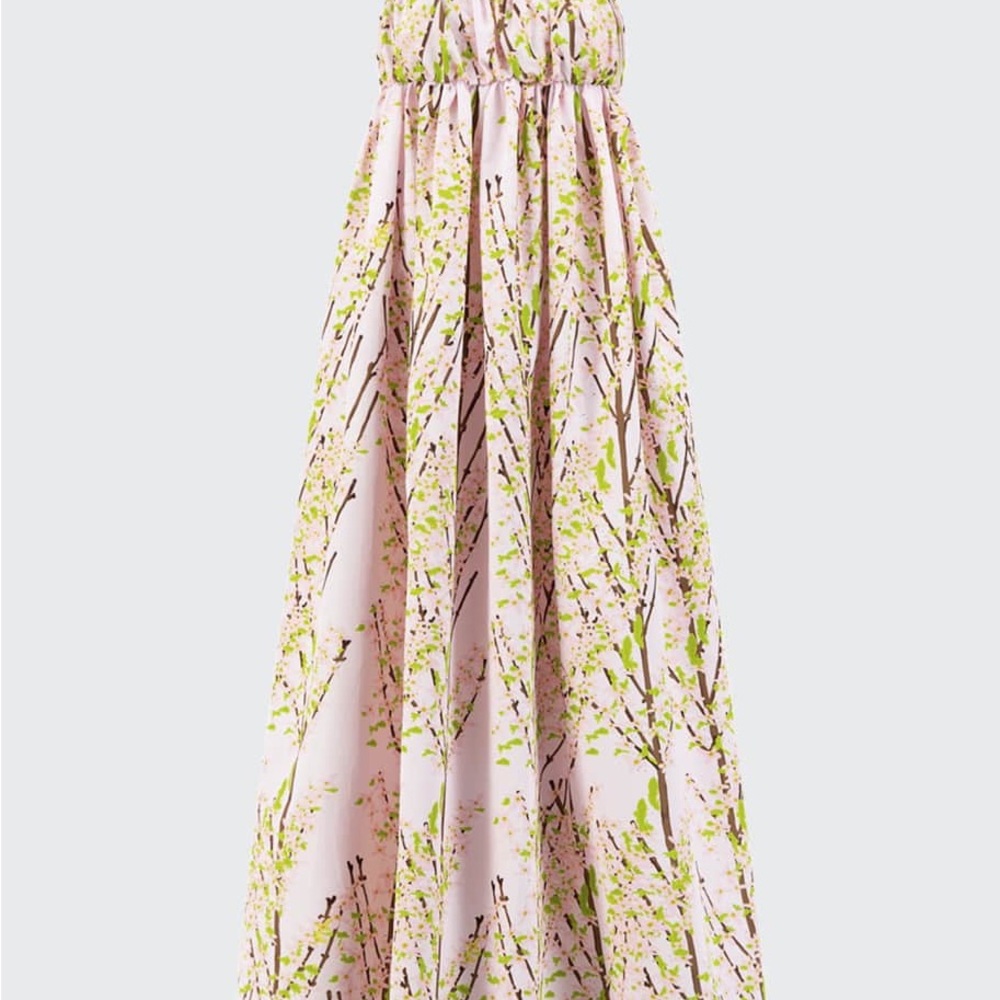 BERNADETTE Blossom-Print Maxi Dress